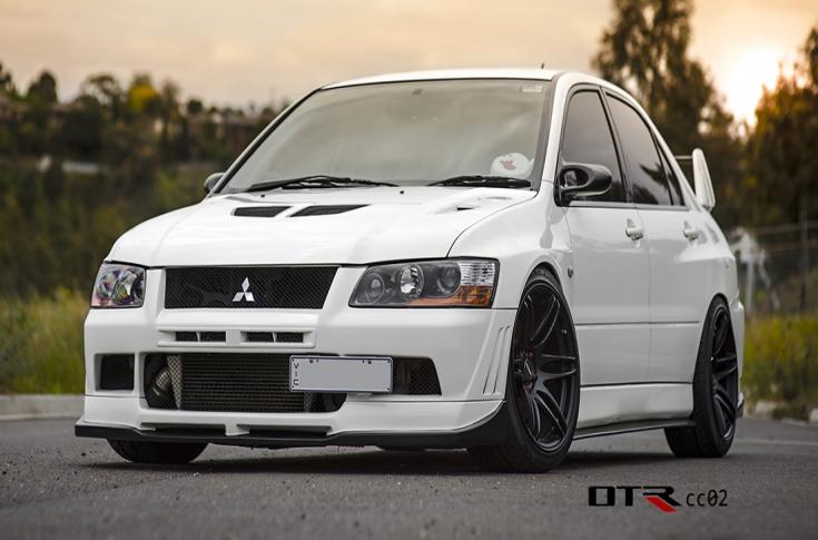 MITSUBISHI EVO CC02 MATTE BLACK
